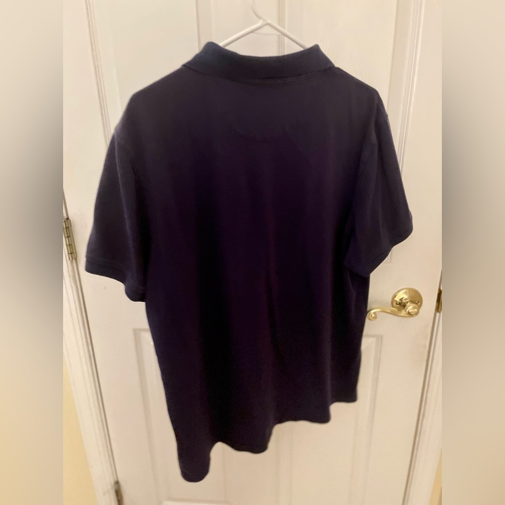 Navy polo shirt by Club room in navy - Picture 4 of 4